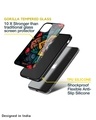 Shop Retro Gorgeous Flower Printed Premium Glass Cover For OnePlus 10 Pro 5G (Matte Finish)-Design