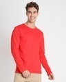Shop Retro Red Full Sleeve T-Shirt-Design