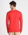 Shop Retro Red Full Sleeve T-Shirt-Full