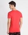 Shop Retro Red Half Sleves T-Shirt-Full
