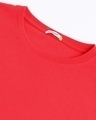 Shop Retro Red Half Sleves T-Shirt
