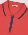 Shop Retro Red Polo T-Shirt
