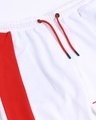 Shop Retro Red Sports Trim Joggers