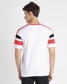 Shop Retro Red Sports Trim T-Shirt-Full