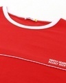 Shop Retro Red Stylised Boyfriend T-Shirt