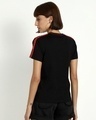 Shop Retro Red Stylised Half Sleeve T-Shirt-Full