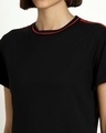 Shop Retro Red Stylised Half Sleeve T-Shirt