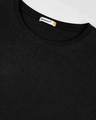 Shop Revolt Repeat Half Sleeve T-Shirt Black