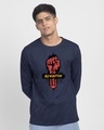 Shop Revolution! Full Sleeve T-Shirt-Front