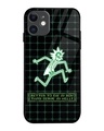 Shop Rick Skeleton Premium Glass Cover for Apple iPhone 11-Front