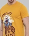 Shop Ride Fast Die Last Printed T-Shirt