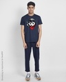 Shop Rider Panda Half Sleeve T-Shirt-Design