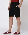Shop Men's Black Side Striped Shorts-Design