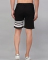 Shop Men's Black Striped Shorts-Design