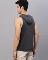 Shop Men's Dark Grey Slim Fit Vest-Full