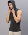 Shop Men's Dark Grey Slim Fit Vest