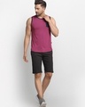 Shop Men's Purple Slim Fit Vest