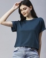 Shop Women's Green Slim Fit Top-Front