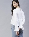 Shop Women's White Slim Fit Top-Full