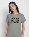 Shop Roar Boyfriend T-Shirt-Front