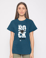 Shop Rock Soldier Boyfriend T-Shirt (WWEL)-Front