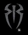 Shop Roman Logo Half Sleeve T-Shirt (WWEL)