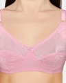 Shop Rosaline Essentials Double Layered Non Wired 3/4th Coverage Bra - Fuchsia Pink-Full