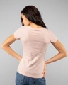 Shop Rose Beautiful Half Sleeve Printed T-Shirt Baby Pink-Design