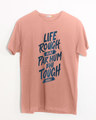 Shop Rough Half Sleeve T-Shirt-Front