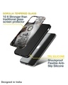 Shop Royal Bike Typography Premium Glass Cover For iPhone 11 Pro Max (Impact Resistant, Matte Finish)-Design
