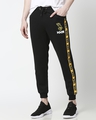Shop Royal Logo Side Tape Casual Joggers-Front