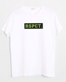 Shop RSPCT Half Sleeve T-Shirt White-Front