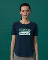 Shop Rules And Limits Basic Round Hem T-Shirt-Front