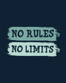 Shop Rules And Limits Basic Round Hem T-Shirt
