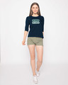 Shop Rules And Limits Round Neck 3/4th Sleeve T-Shirt-Full