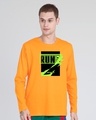 Shop Run! Full Sleeve T-Shirt-Front
