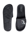 Shop Men's Black Running Tom Lightweight Adjustable Sliders-Full