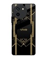 Shop Sacred Logo Premium Glass Case for Vivo T3X 5G(Shock Proof, Scratch Resistant)-Front