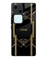 Shop Sacred Logo Premium Glass Case for Vivo V30 5G(Shock Proof, Scratch Resistant)-Front
