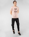 Shop Sadda Kutta Half Sleeve T-Shirt Baby Pink-Design