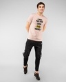 Shop Sadda Pain Half Sleeve T-Shirt Baby Pink-Design