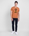 Shop Sadda Pain Half Sleeve T-Shirt Vintage Orange-Design