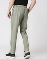 Shop Sage Green Casual Cotton Pants-Full