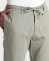 Shop Men's Sage Green Trousers