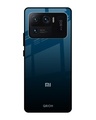 Shop Sailor Blue Premium Glass Cover For Mi 11 Ultra (Impact Resistant, Matte Finish)-Front