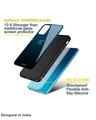 Shop Sailor Blue Premium Glass Cover For OnePlus 6T (Impact Resistant, Matte Finish)-Design