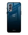 Shop Sailor Blue Premium Glass Cover For OnePlus Nord 2 5G (Impact Resistant, Matte Finish)-Front