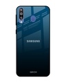 Shop Sailor Blue Premium Glass Cover For Samsung Galaxy M40(Impact Resistant, Matte Finish)-Front