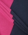 Shop Men's Pink & Blue Color Block Plus Size T-shirt