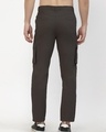 Shop Men's Brown Cargo Trousers-Full